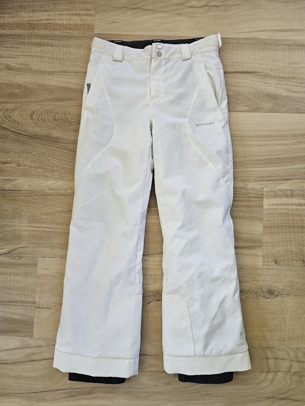 SPYDER White Insulated Snow/Ski Pants Girl's Sz 14